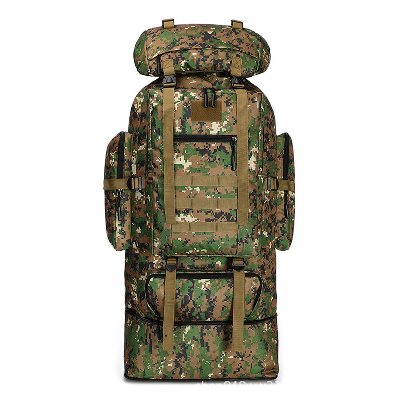 Men's Large Capacity Heightening Expansion Waterproof Camping Backpacks