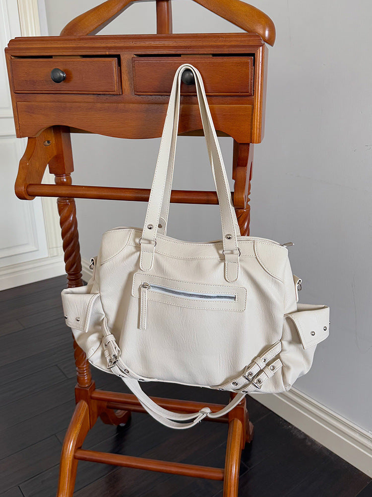 Women's Summer Fashion Retro Good-looking Large Capacity Tote Bag