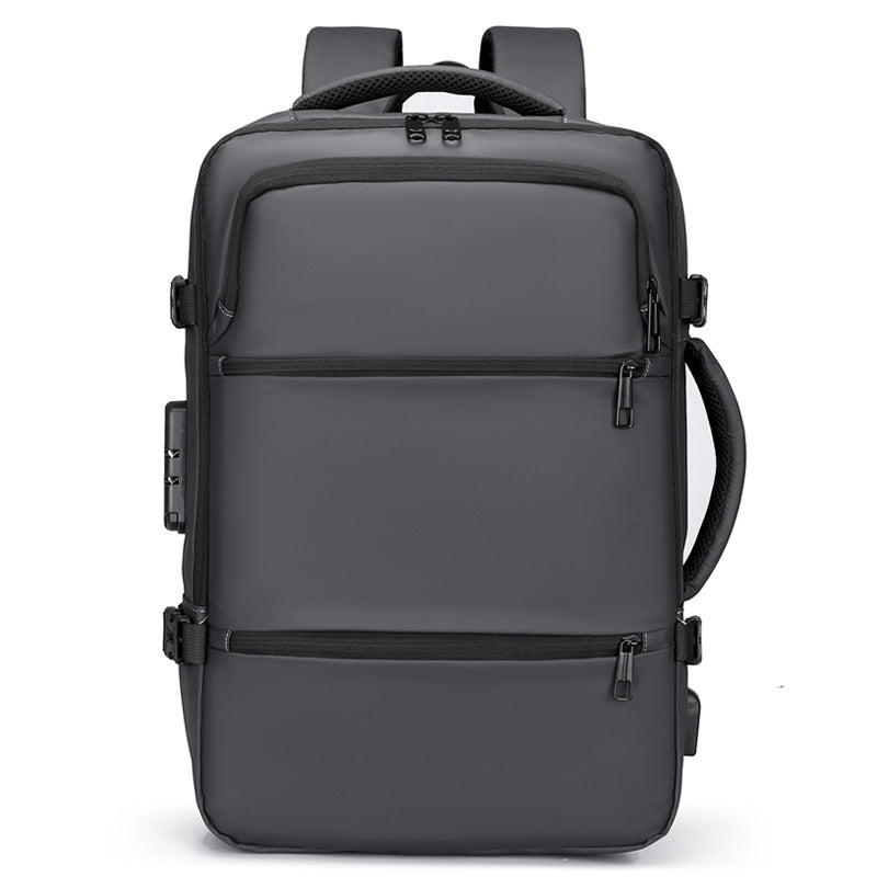 Men's Fashion Commuter Multifunctional Computer Leisure Large Business Backpack