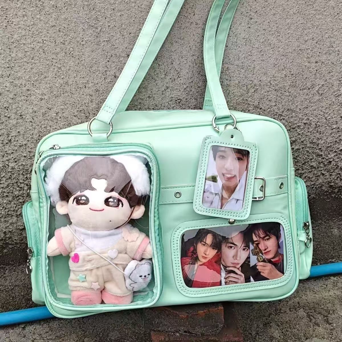 Light Cartoon Doll Large Capacity Two Shoulders Women's Backpack