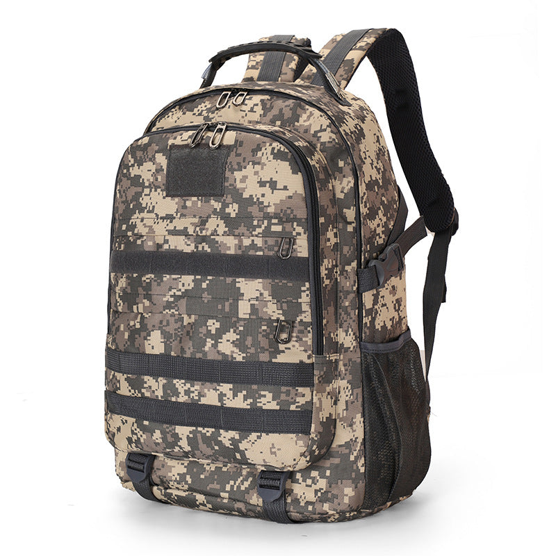 Men's Camouflage Military Jesus Survival Charging Large Bags