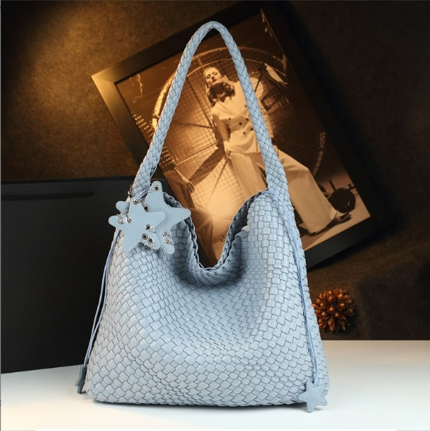 Women's Big Fashion Genuine Leather Trend Underarm Large Capacity Women's Handbag