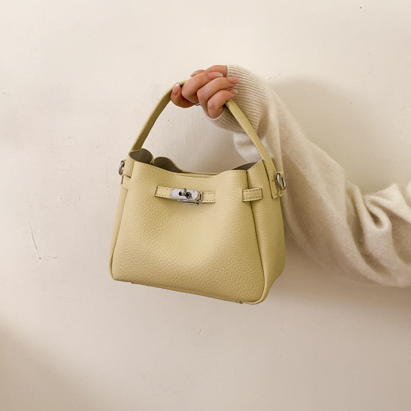 Attractive Women's Popular Fashion High-grade Portable Bucket Bag