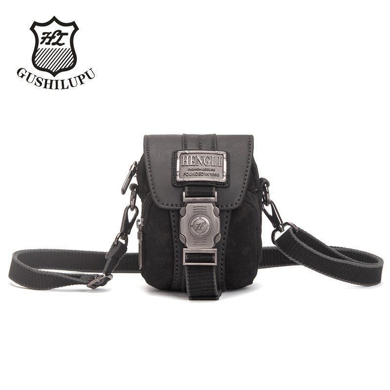 Fashion Classy Men's Vintage Canvas Mobile Bags