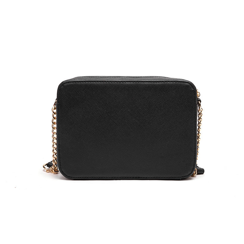 Popular Casual Women's Chain Cross Pattern Women's Shoulder Bag