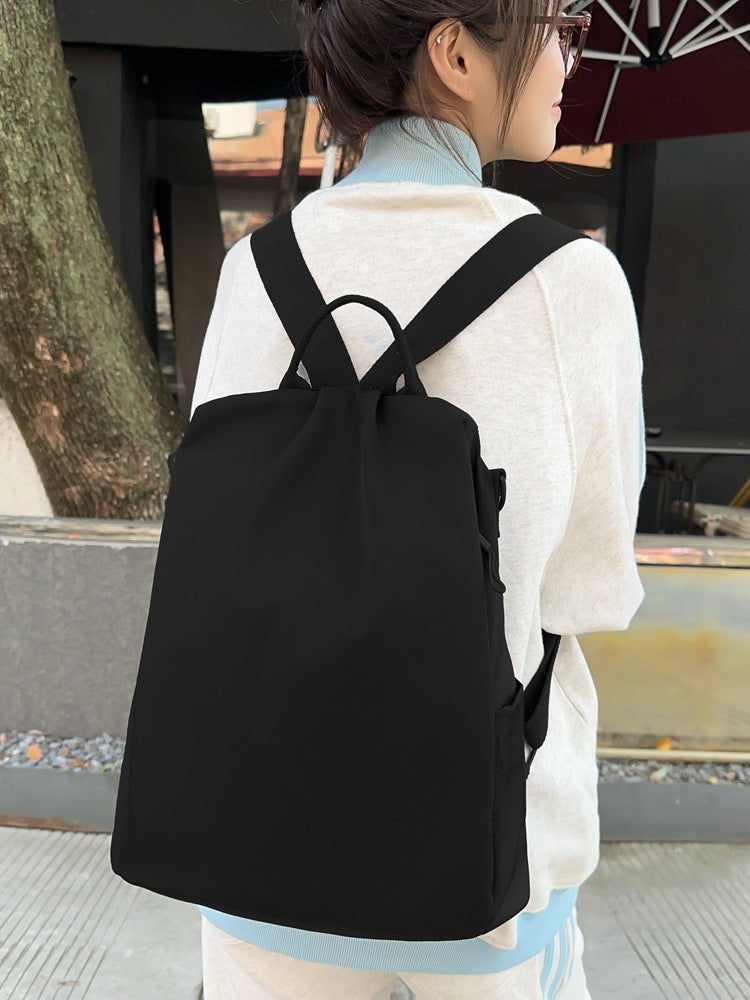 Women's Fashion Oxford Cloth Single Large Capacity Leisure Backpack