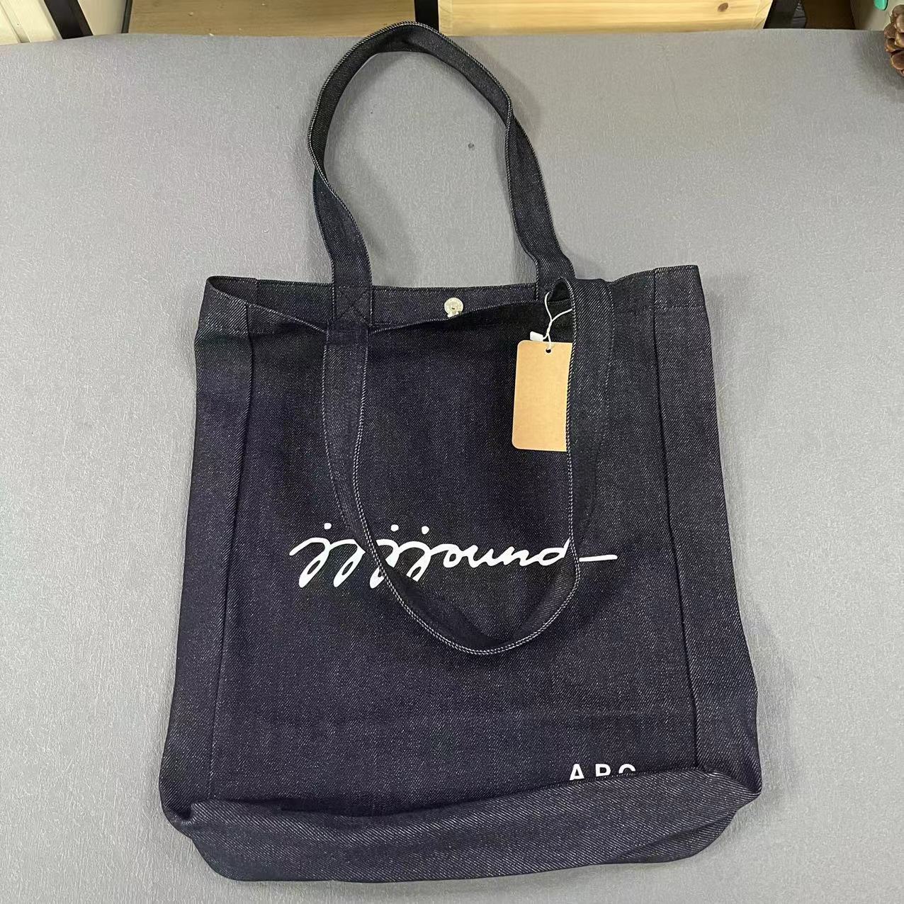 Slouchy Casual Beautiful Shopping Canvas Denim Bags
