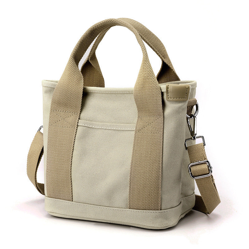 Portable Thick Niche Zipper Simple Mobile Bags