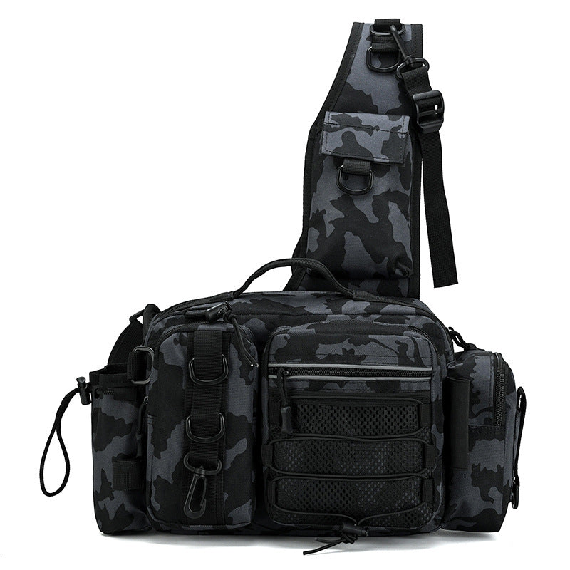 Men's Big Fashion Fishing Angling Insertion Pole Backpacks