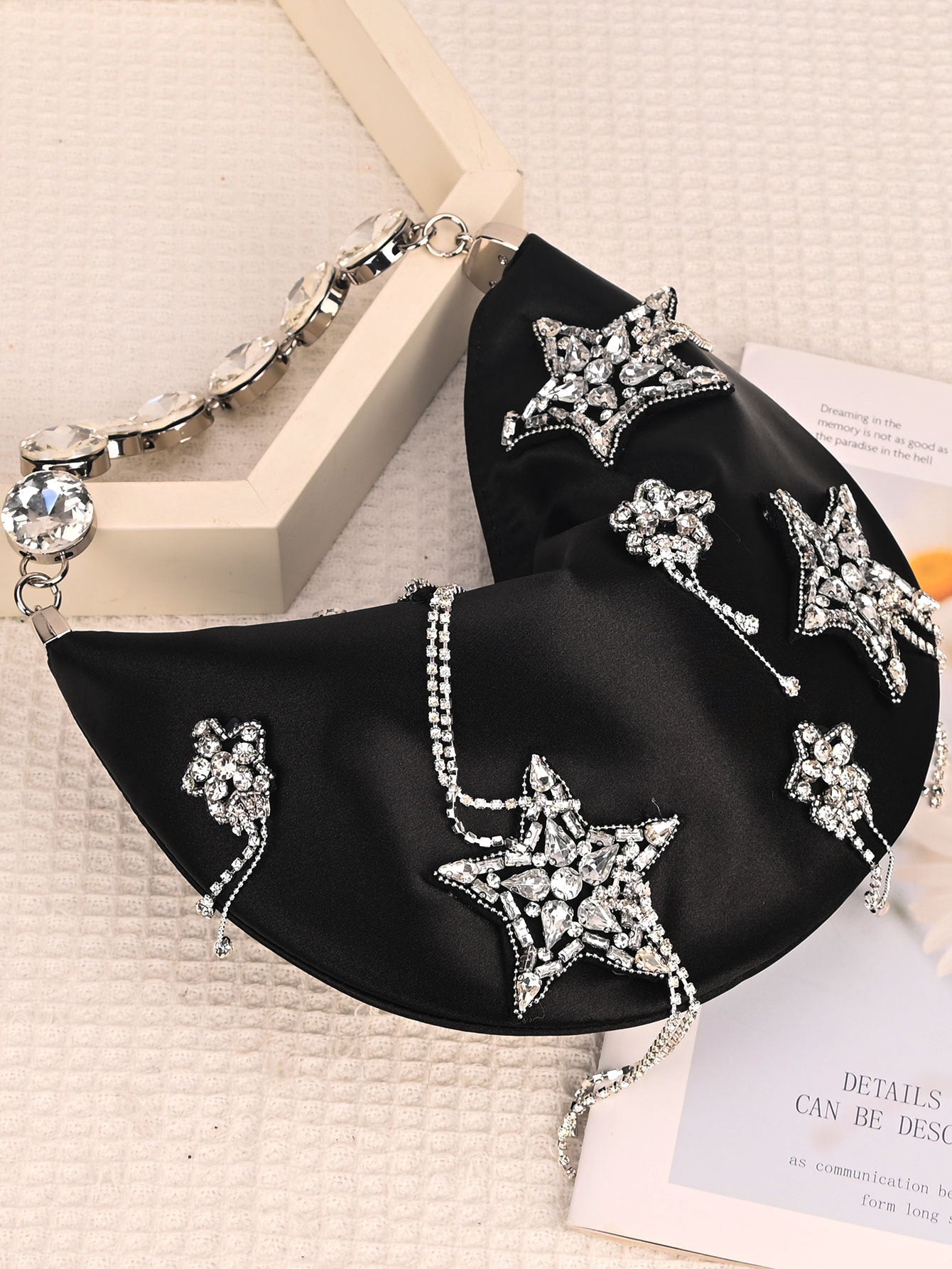 Women's French Entry Lux Niche Diamond Pentagram Handbags