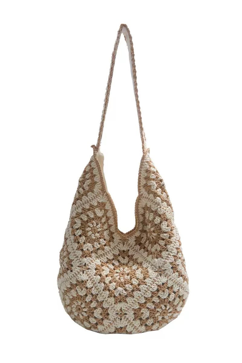 Women's Hand-woven Straw Woven Large Capacity Totes Vacation Women's Shoulder Bag