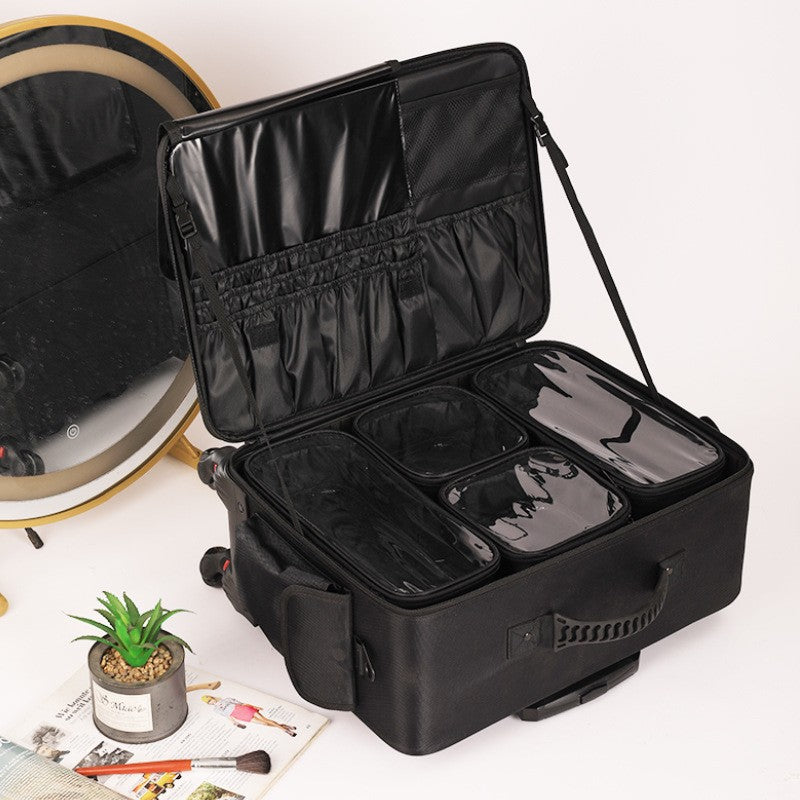 Capacity Make Up Specialist Makeup Fixing Cosmetic Case
