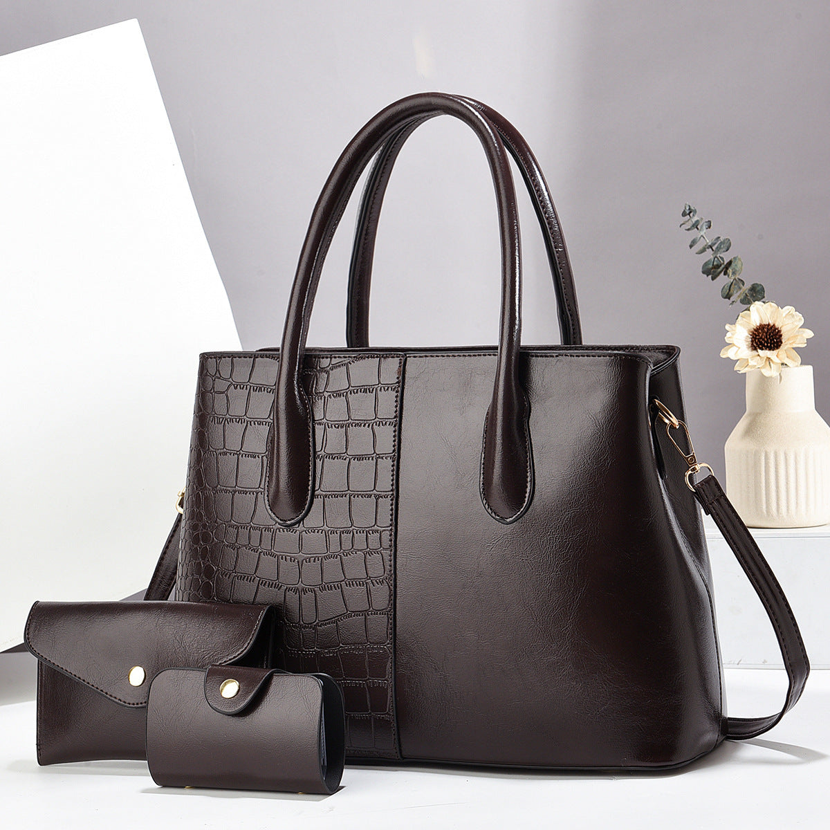 Elegant Women's Fashion Spring Big Portable Women's Shoulder Bag