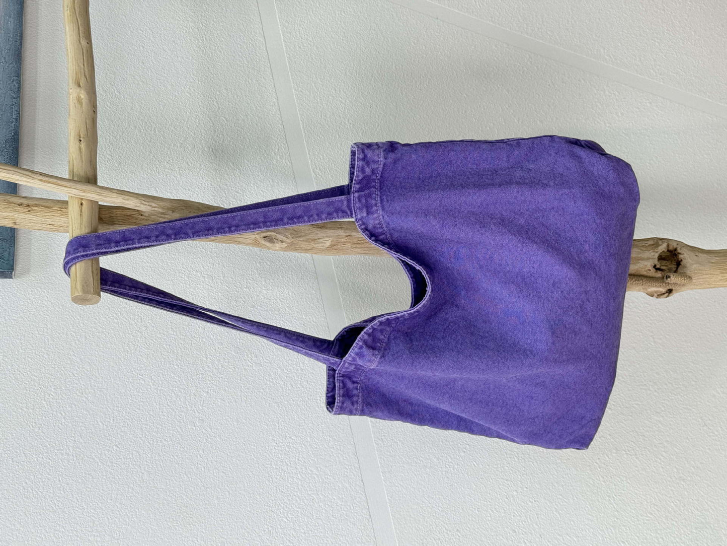 Large Capacity Washed Canvas Versatile Commuter Tote Bags