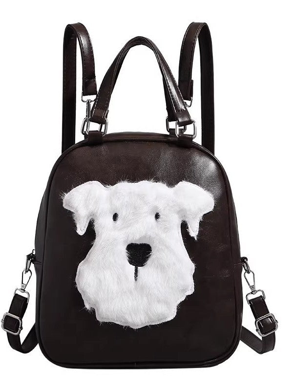 Women's Plush Doll Cartoon Summer Large Capacity Women's Backpack