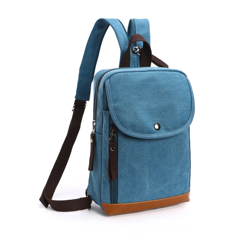 Stylish Casual Cool Trendy Canvas Cycling Leisure Backpack