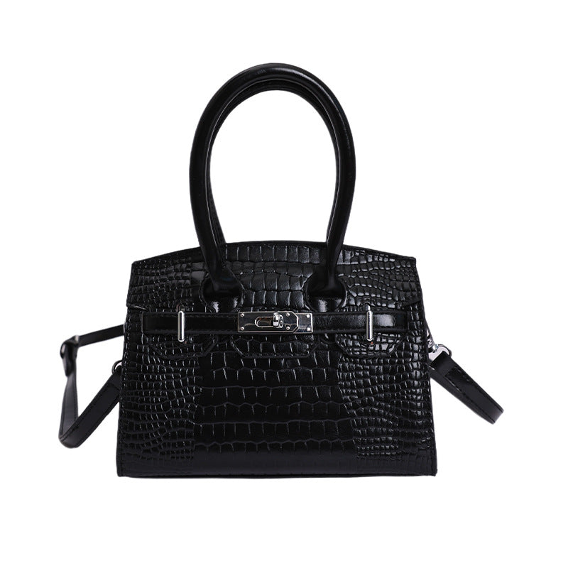 Women's Crocodile Pattern Platinum Fashionable Affordable Luxury Bags