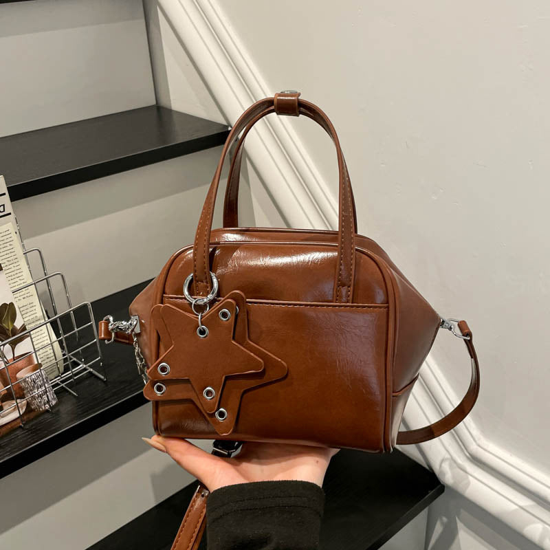 Korean Style Niche Macron Color Lightweight Trendy Shoulder Bags