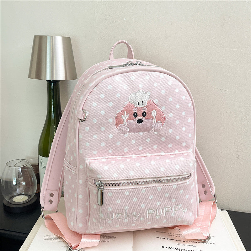 Preppy Style Girlish Fashion Wild Large Bags