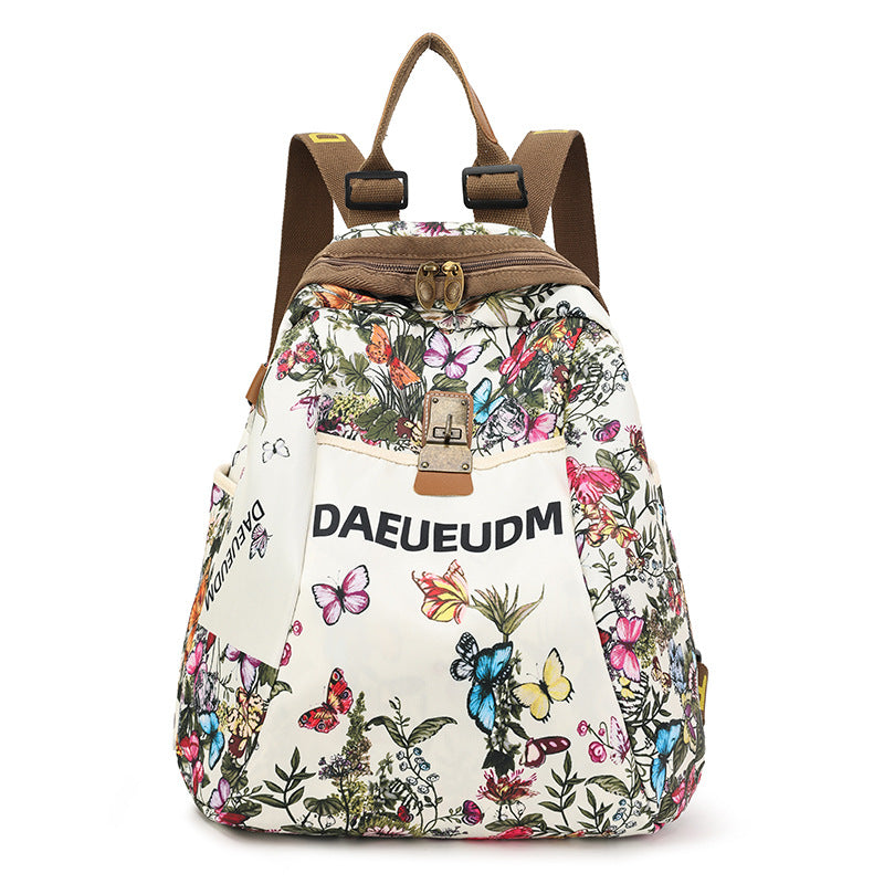 Women's Fashion Fashionable Large Capacity Lightweight Ethnic Women's Backpack