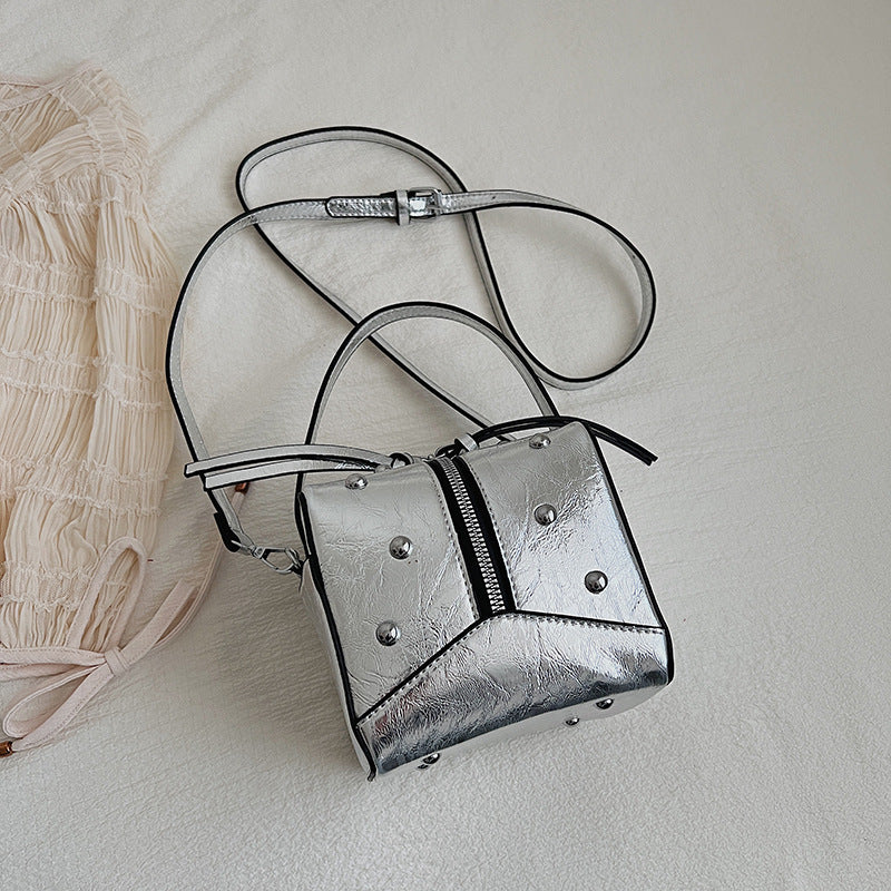 Good-looking Retro Spring Personal Leisure Fashionable Stylish Small Square Bags