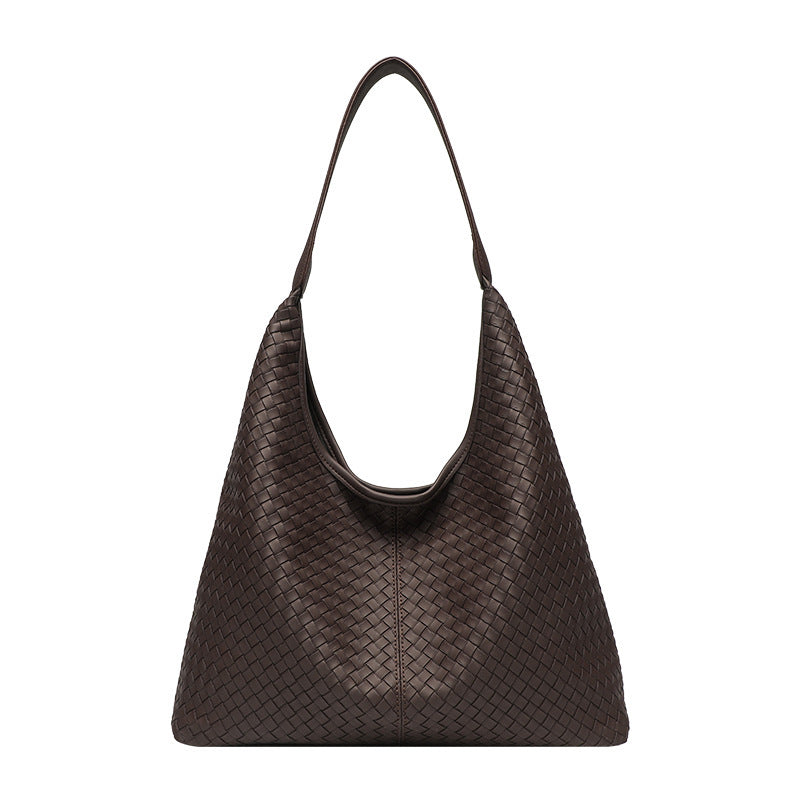 Women's Retro Commuter Super Hot Woven Soft Tote Bag