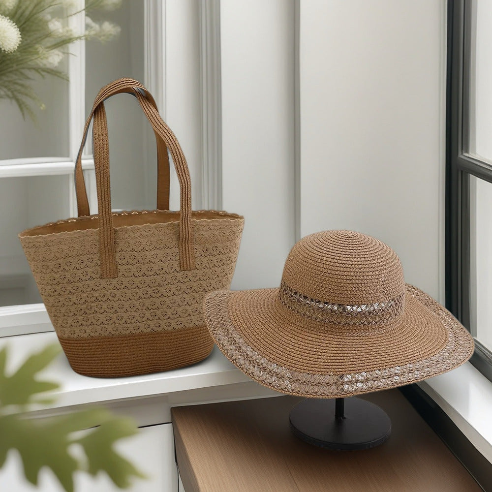 Niche Summer Fashion Straw Seaside Holiday Women's Shoulder Bag