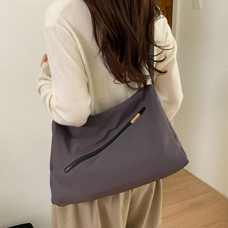 Large Capacity Lightweight Idle Style One Women's Shoulder Bag