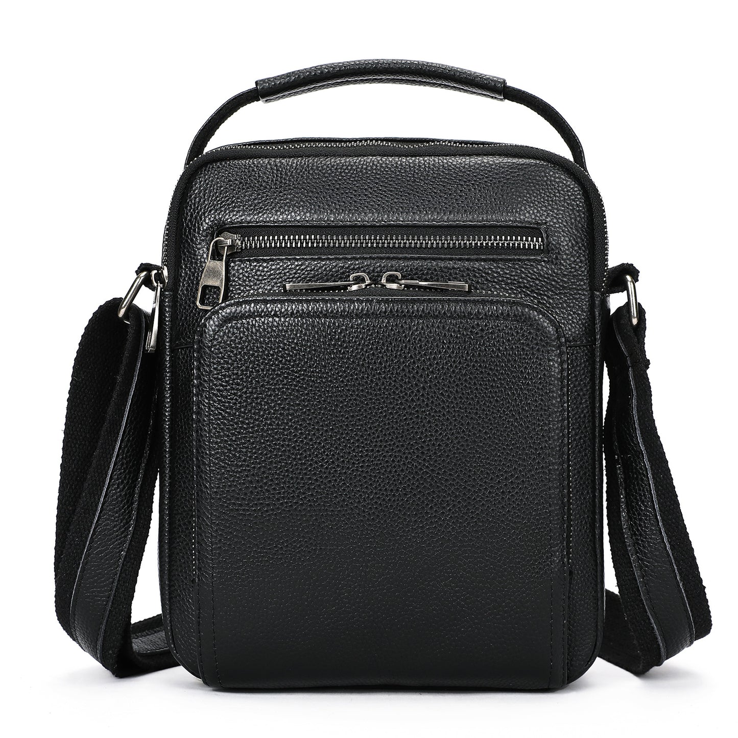 Men's Fashion Trend Niche Genuine Leather One Portable Shoulder Bags