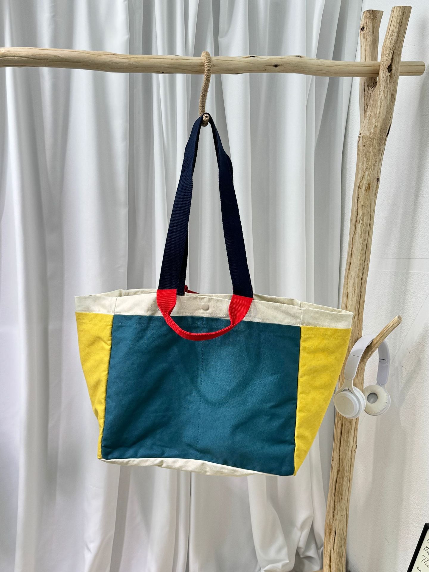 Women's Matching Canvas Large Capacity Commuter Fashion Mummy Fitness Women's Shoulder Bag