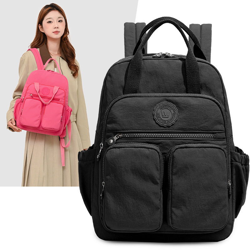 Women's Fashion Retro Large Capacity Simple Trendy Women's Backpack