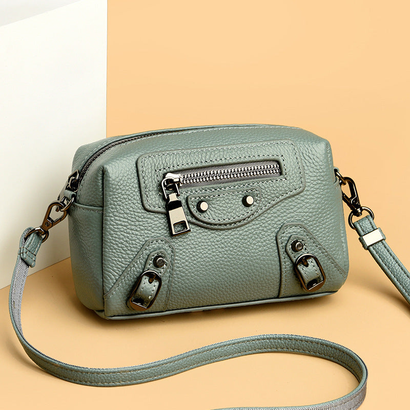 Women's Summer Genuine Leather Mobile Fashion Women's Shoulder Bag