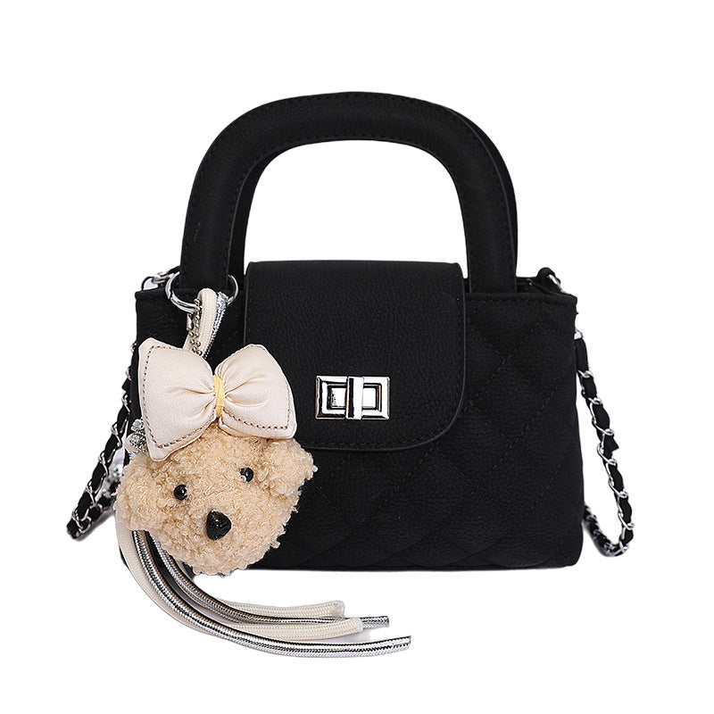 Women's Rhombus Chain Portable Exquisite Versatile Women's Messenger Bag