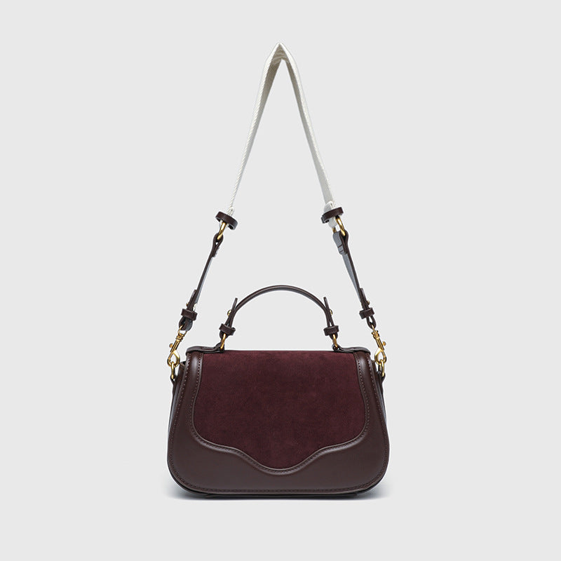 Women's Home Saddle Wide Strap Underarm Handbags