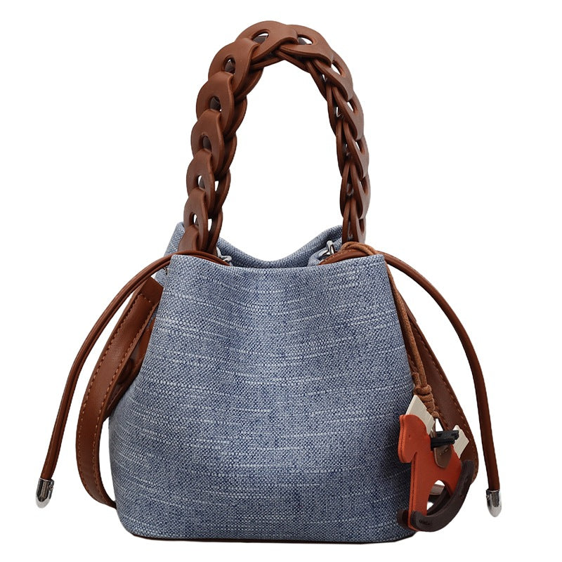 Women's Design Simple Elegant Versatile Fashion Trendy Bucket Bags
