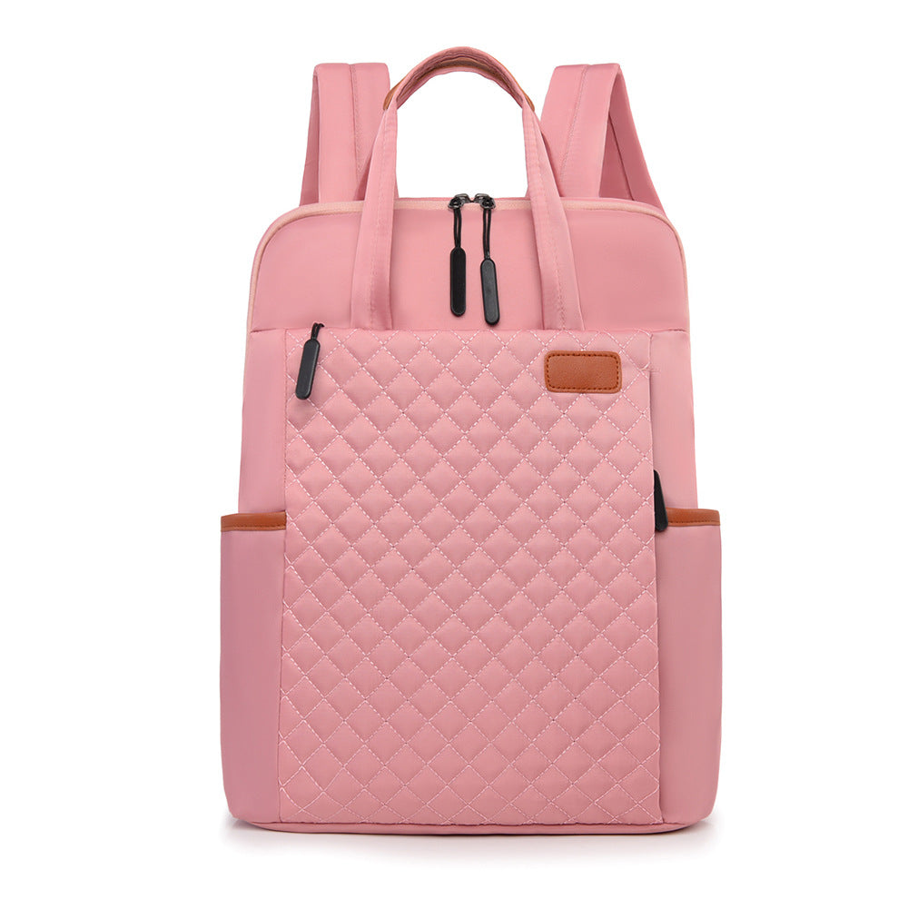 Women's Korean Oxford Cloth Large Capacity Computer Women's Backpack