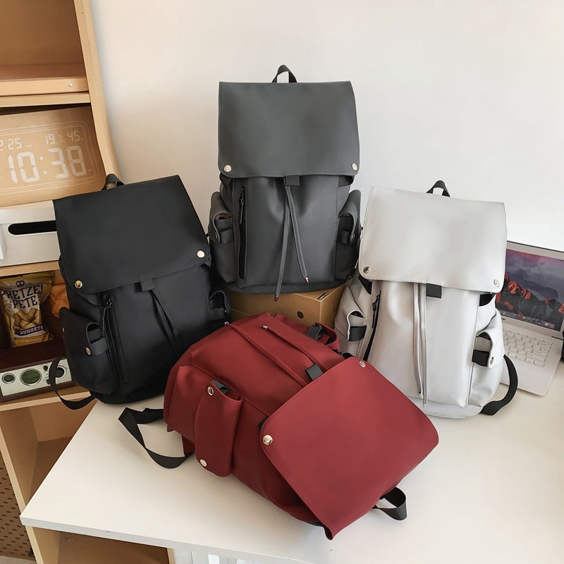 Women's Style Korean High College Junior Drawstring Backpacks