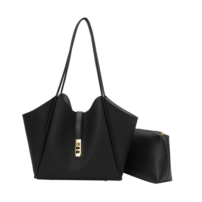 Women's Simple Retro Daily Commuter High Sense Underarm Bag