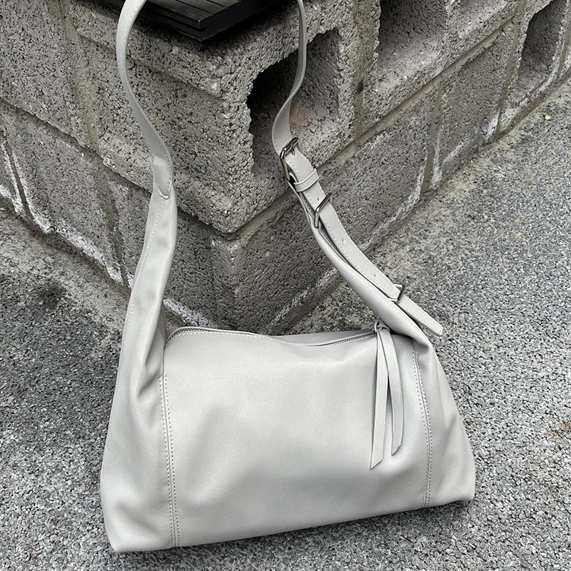 Classy Ge Female Soft Leather Commuter Women's Messenger Bag
