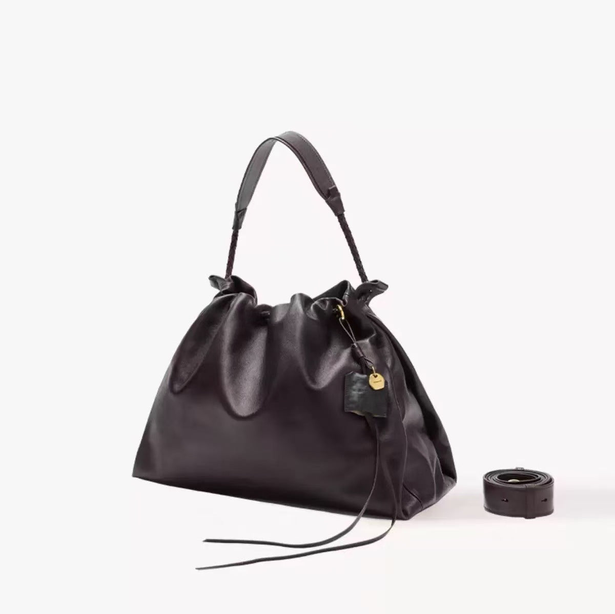 Garbage Large Capacity Underarm Commuter Hobo Tote Bag