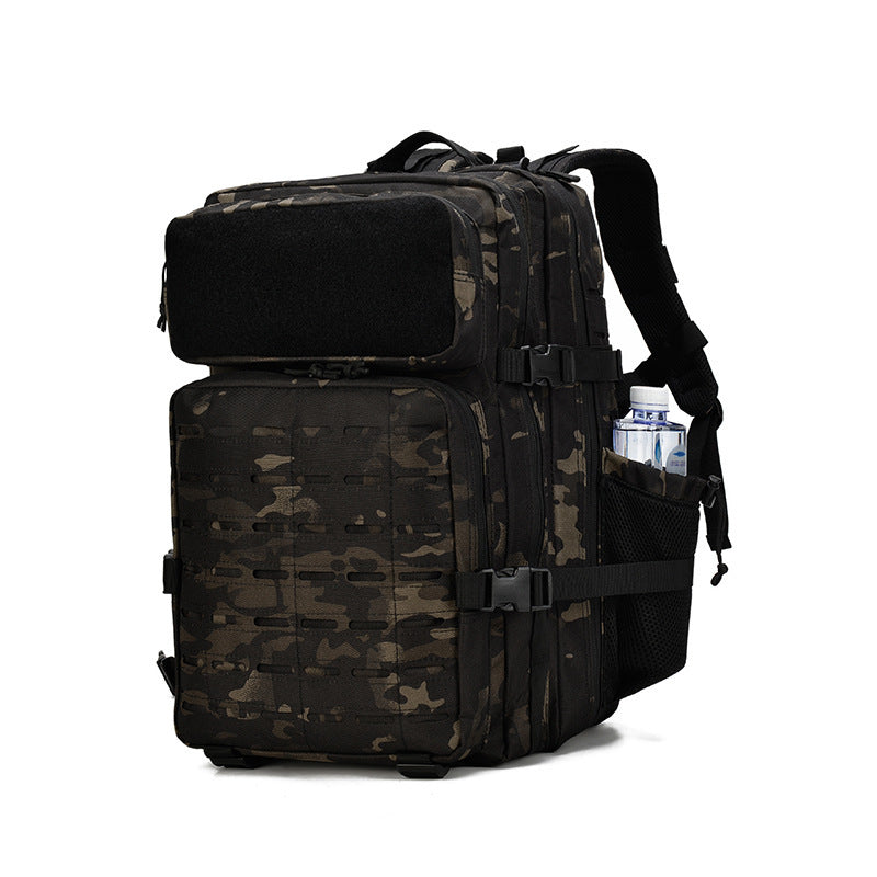 Men's Laser Large Capacity Waterproof Rucksack Camouflage Sports Backpack