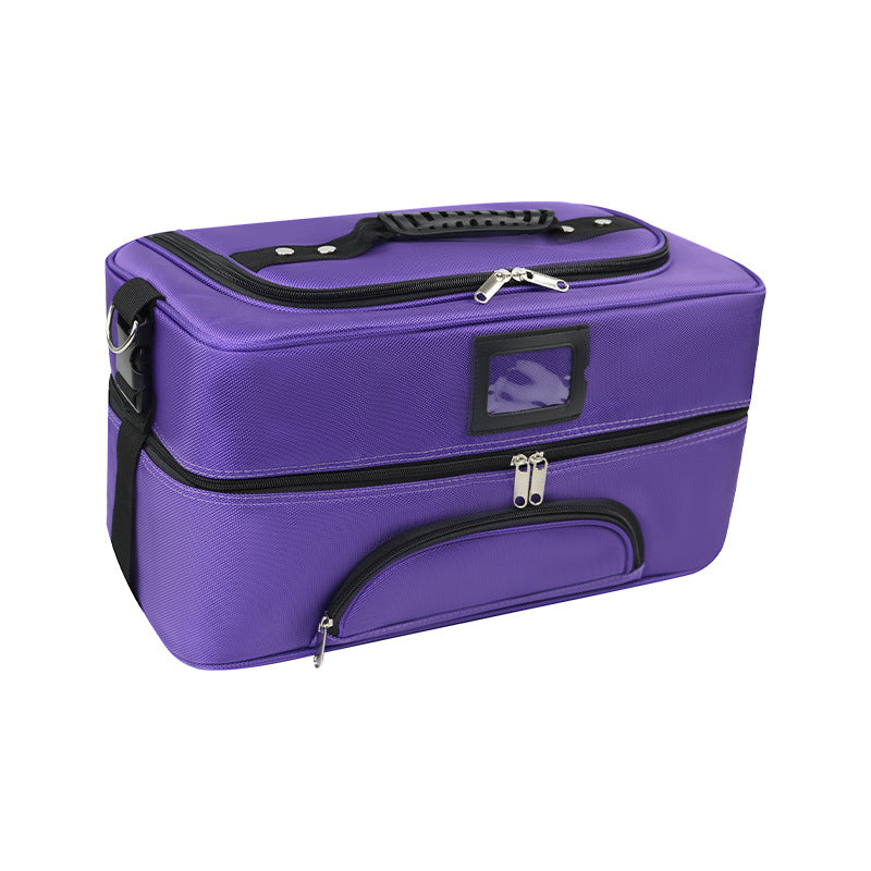 Portable Professional Tattoo Embroidery Manicure Household Storage Large Makeup Bag