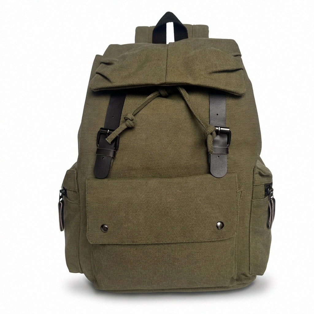 Style Fashion Canvas Vintage Large Capacity Leisure Backpack
