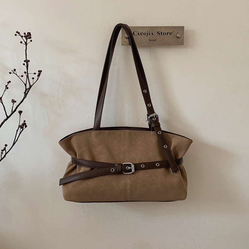 Vintage Good-looking Large Capacity Totes Trendy Underarm Bag