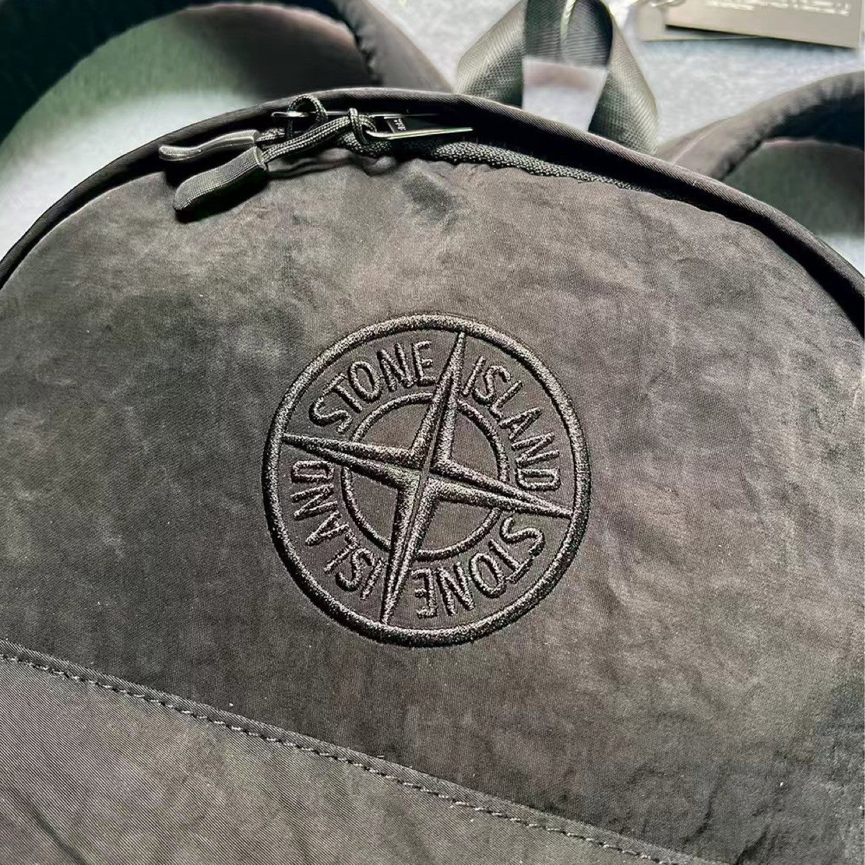 Creative Innovative Men's Stone Island Embroidered Backpacks