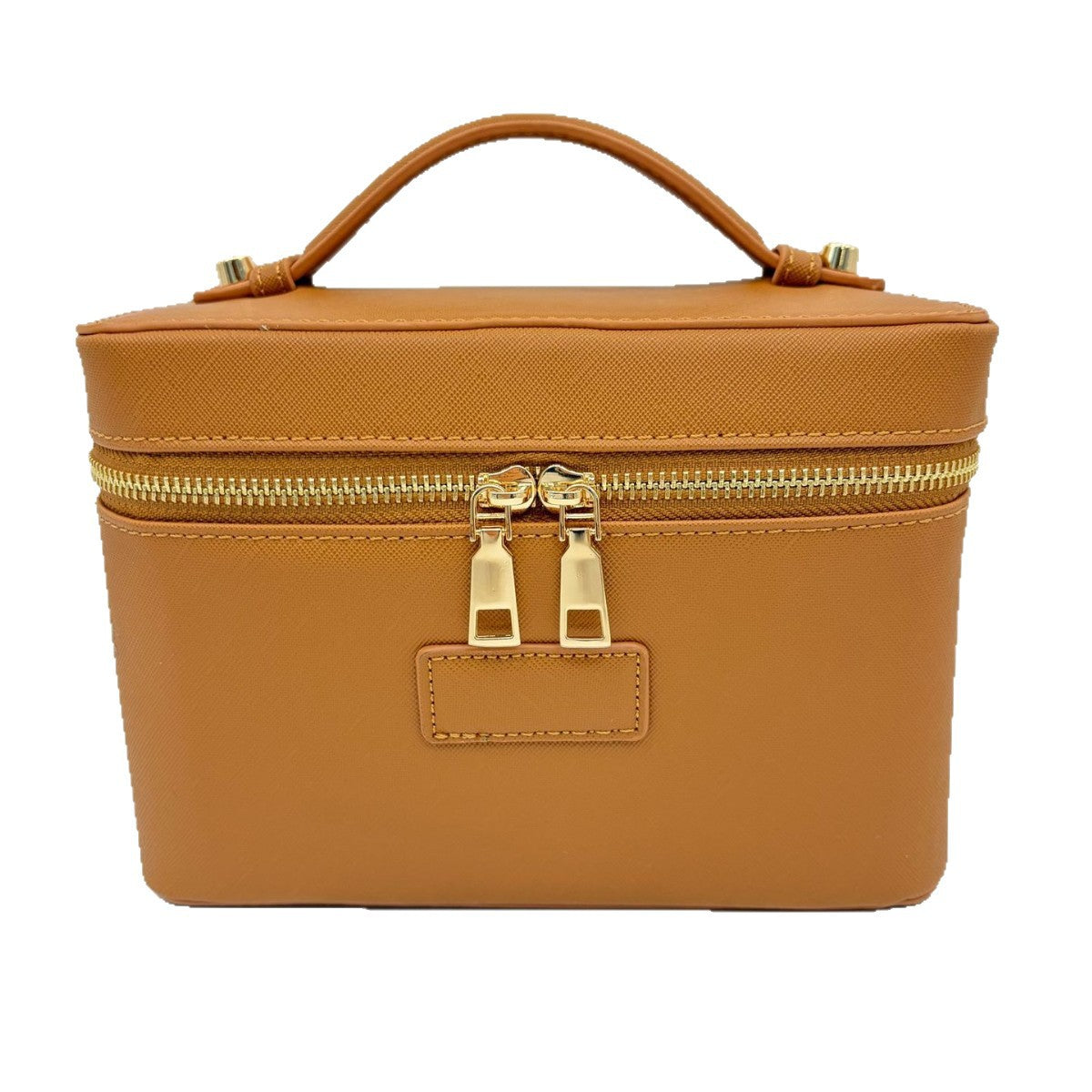 Partition Portable Large Capacity Leather Classification Makeup Bag