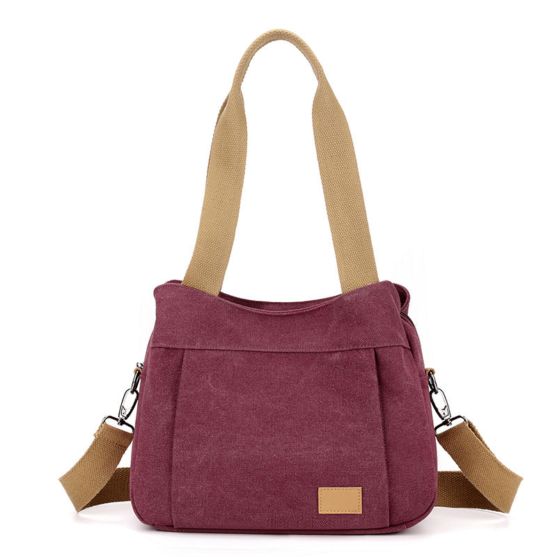 Women's Retro Trendy Large Capacity Lightweight Simple Tote Bag