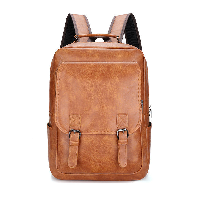 Men's Capacity Business Office Pc Fashion Vertical Leisure Backpack