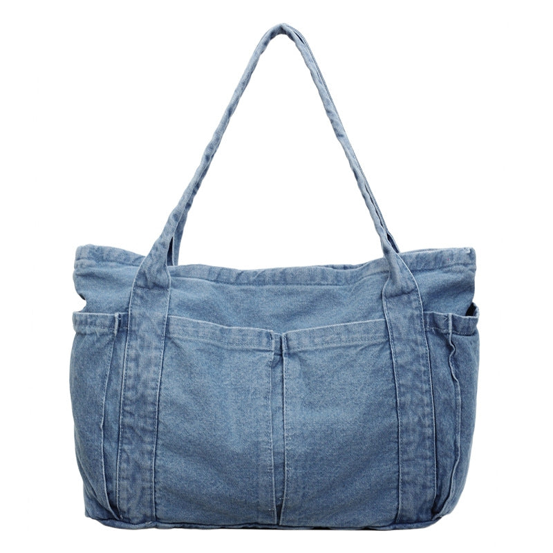 Large Capacity Retro Easy Matching Commuter Western Tote Bag
