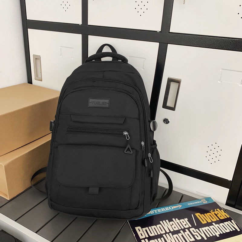 Junior High Large Capacity Female College Niche Simple Computer Women's Backpack